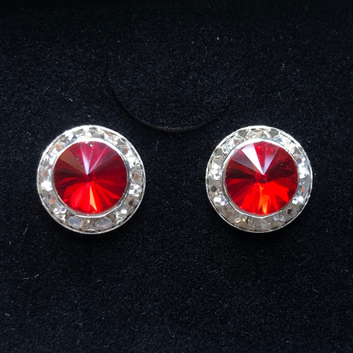 Flamin' Red Earrings