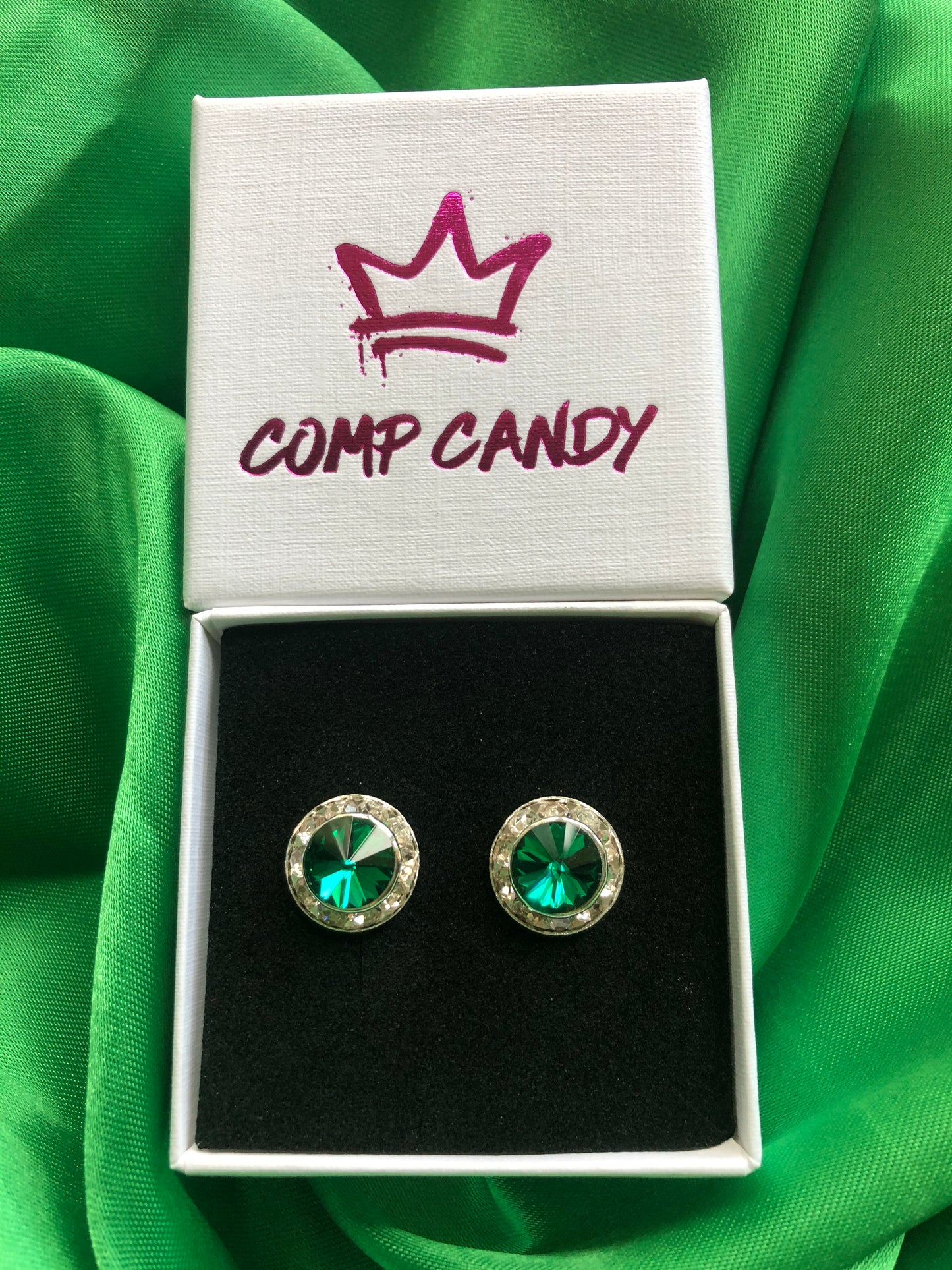 Wicked Green Earrings