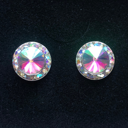 Comp Candy Crystal Dance Earring AB