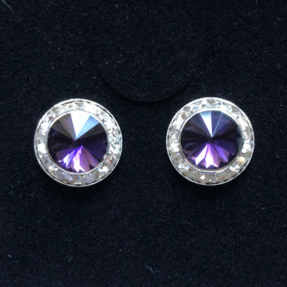 15mm Earring - Imperial Purple