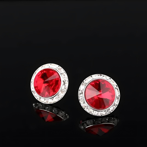 15mm Earring - Flamin' Red