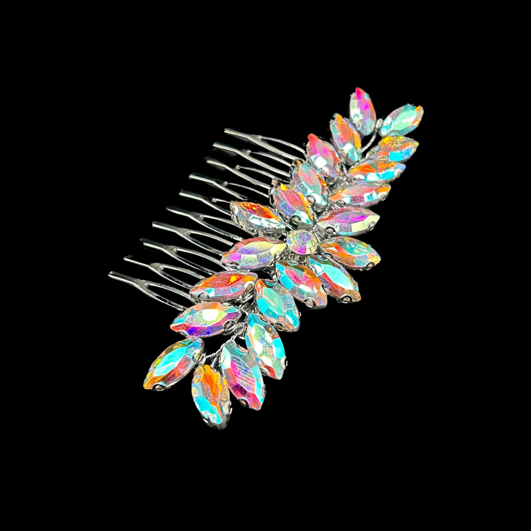 AB Crystal hair comb