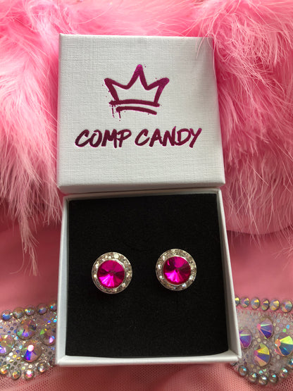 Hot Pink Earrings